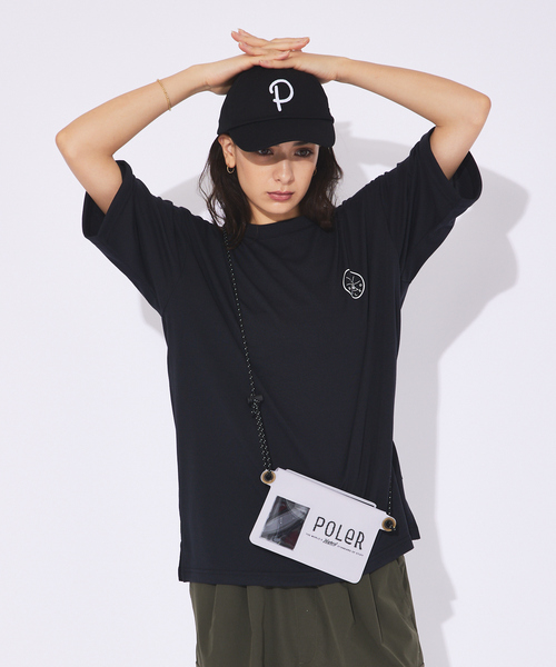 POLeR（ポーラー）の「【POLER / ポーラー】VORTEX POLYESTER Tシャツ（Tシャツ/カットソー・メンズ・ホワイト/ネイビー/ブラック・M/L/XL）」の19枚目の写真