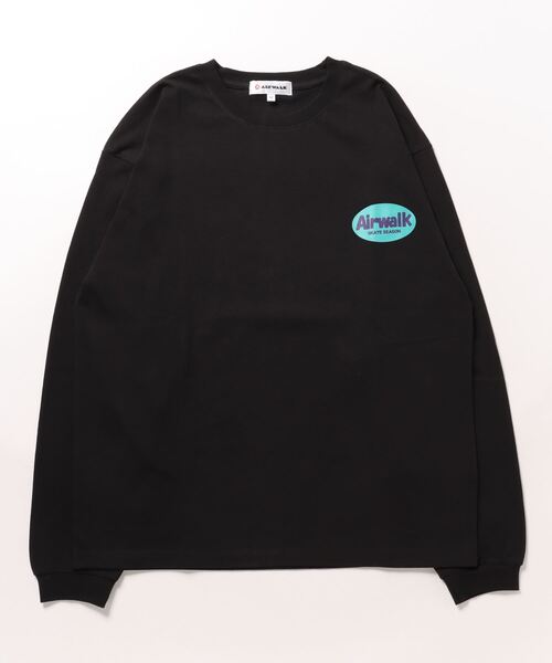 AIRWALK（エアウォーク）の「【AIRWALK】エアウォーク　プリント　クルー長袖Tシャツ　Unisex　綿100　AWM41401（Tシャツ/カットソー・メンズ・ダークブルー/ダークグリーン/ブラック/ホワイト・MEDIUM/LARGE/LL）」の11枚目の写真