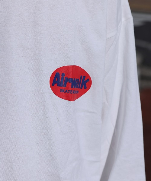 AIRWALK（エアウォーク）の「【AIRWALK】エアウォーク　プリント　クルー長袖Tシャツ　Unisex　綿100　AWM41401（Tシャツ/カットソー・メンズ・ダークブルー/ダークグリーン/ブラック/ホワイト・MEDIUM/LARGE/LL）」の19枚目の写真