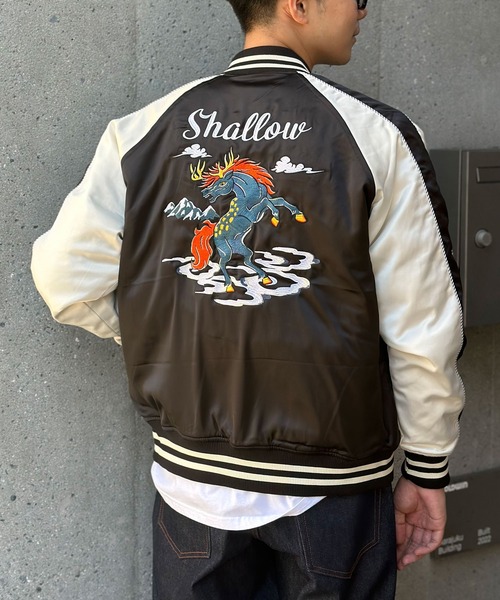 CIAOPANIC(チャオパニック)の「【ユニセックス】スーベニアジャケット(ブルゾン・レディース・イエロー/ブラック・FREE)」の8枚目の写真