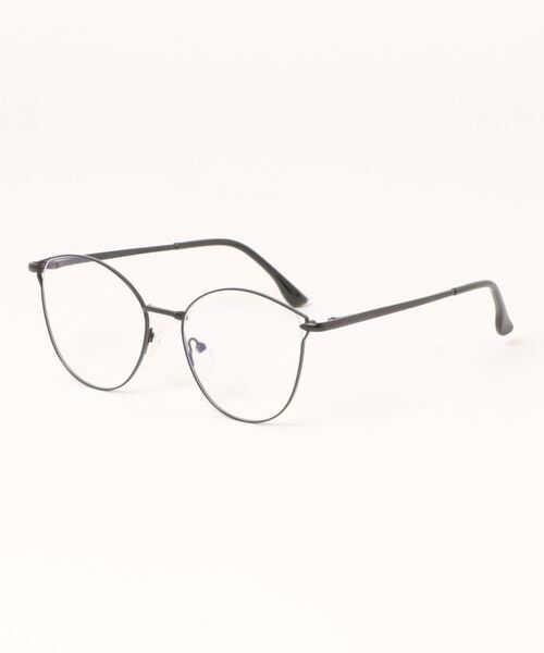 anap mimpi(アナップミンピ)の「細フレームダテメガネ(メガネ・レディース・ブラック/ゴールド・FREE)」の6枚目の写真