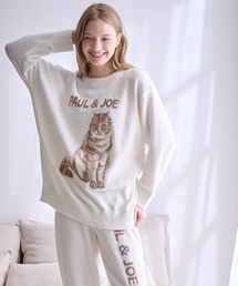 PAUL&JOE | 【PAUL&JOE】お座りヌネット柄　モコモコジャガード　プルオーバー(ルームウェア/パジャマ)