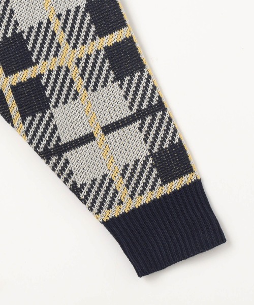 BEVERLY HILLS POLO CLUB(ビバリーヒルズポロクラブ)の「【BEVERLY HILLS POLO CLUB】チェックニットプルオーバー(ニット/セーター・レディース・オフホワイト/グリーン/ネイビー・FREE)」の19枚目の写真