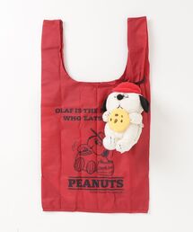 PEANUTS（ピーナッツ）の「【 PEANUTS / ピーナッツ 】 スヌーピー ウッドストック ぬいぐるみエコバッグ N ecoBAG NJI（エコバッグ/サブバッグ）」
