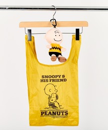 THE BAREFOOT（ベアフット）の「【 PEANUTS / ピーナッツ 】 スヌーピー ウッドストック ぬいぐるみエコバッグ N ecoBAG NJI（エコバッグ/サブバッグ）」