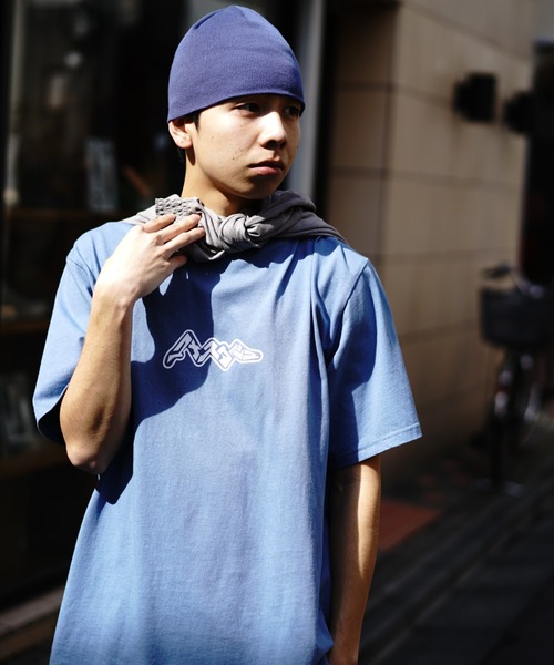 MANASTASH(マナスタッシュ)の「MANASTASH/マナスタッシュ/KATAKANA LOGO TEE/カタカナロゴTシャツ(Tシャツ/カットソー・メンズ・ホワイト/グレー/ブラック・M/L/XL/S)」の4枚目の写真