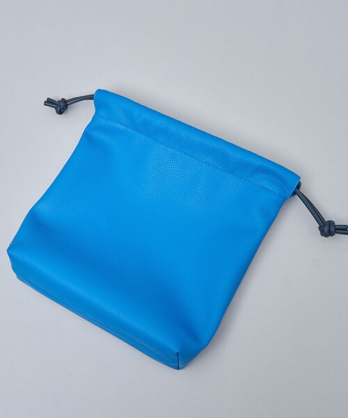coen（コーエン）の「合皮巾着ショルダーバッグ（ショルダーバッグ・レディース・コバルトブルー/ブラック/シルバー/オフホワイト・FREE）」の13枚目の写真
