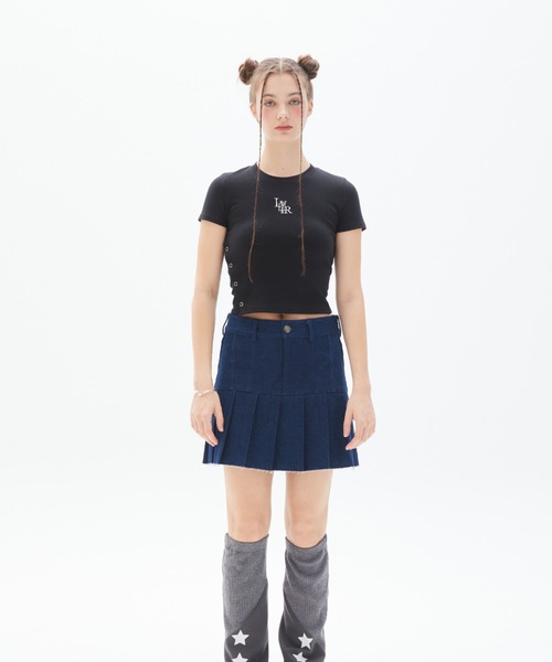 LUVISTRUE（ラヴイズトゥルー）の「PY LVTR TEE（Tシャツ/カットソー・レディース・ホワイト/ブラック/ブルー・FREE）」の16枚目の写真