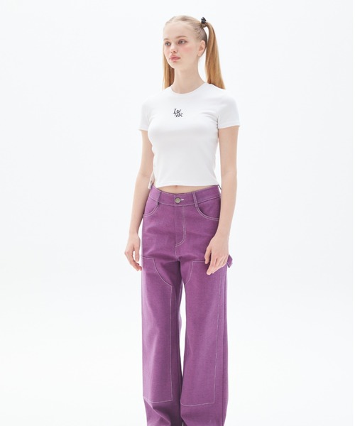 LUVISTRUE（ラヴイズトゥルー）の「PY LVTR TEE（Tシャツ/カットソー・レディース・ホワイト/ブラック/ブルー・FREE）」の12枚目の写真