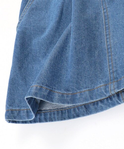 BRANSHES（ブランシェス）の「【綿100％】マカロンスカート（スカート・キッズ・ブルー/アイボリー/カラフル・120/140/150/110/100/130/90）」の16枚目の写真