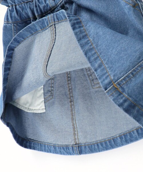 BRANSHES（ブランシェス）の「【綿100％】マカロンスカート（スカート・キッズ・ブルー/アイボリー/カラフル・120/140/150/110/100/130/90）」の15枚目の写真