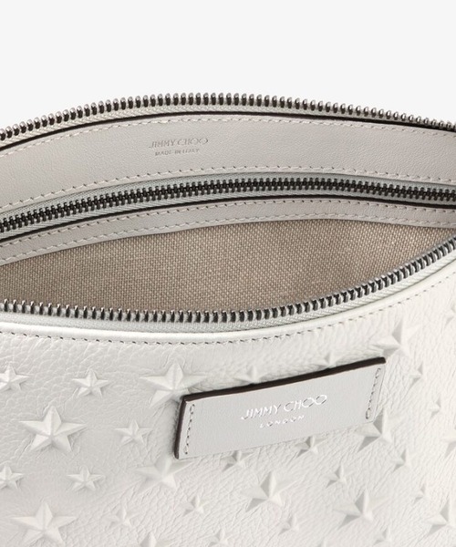 JIMMY CHOO（ジミーチュウ）の「KIMI-N（ボディバッグ/ウエストポーチ・メンズ・グレー・ONE SIZE）」の4枚目の写真