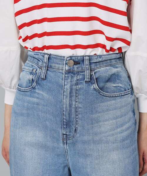 Healthy denim(ヘルシーデニム)の「◆【Healthy DENIM】 Nuts(ナッツ)ワイドデニム(デニムパンツ・レディース・サックスブルー・01/00/02)」の7枚目の写真
