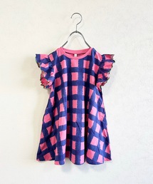 HOGAN RANCH WEAR | ソウガラフリルショルダーワンピース（80～150cm）(ワンピース)