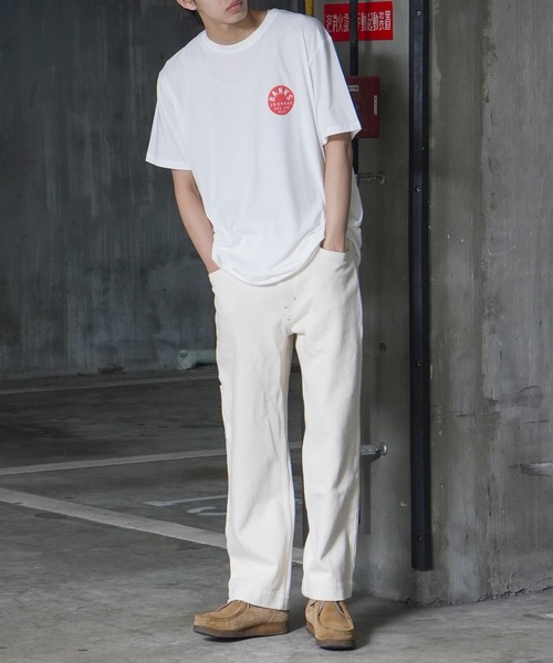 DESIGN TEE/BANKS(バンクス)バックブランドロゴプリントスタンダードフィット半袖カットソー（Tシャツ/カットソー）｜BANKS（バンクス）