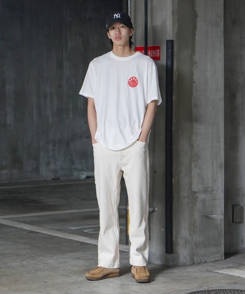 DESIGN TEE/BANKS(バンクス)バックブランドロゴプリントスタンダードフィット半袖カットソー（Tシャツ/カットソー）｜BANKS（バンクス）