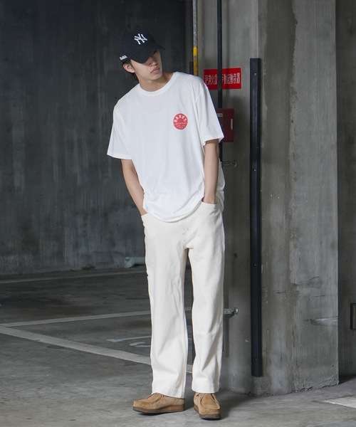 DESIGN TEE/BANKS(バンクス)バックブランドロゴプリントスタンダードフィット半袖カットソー（Tシャツ/カットソー）｜BANKS（バンクス）
