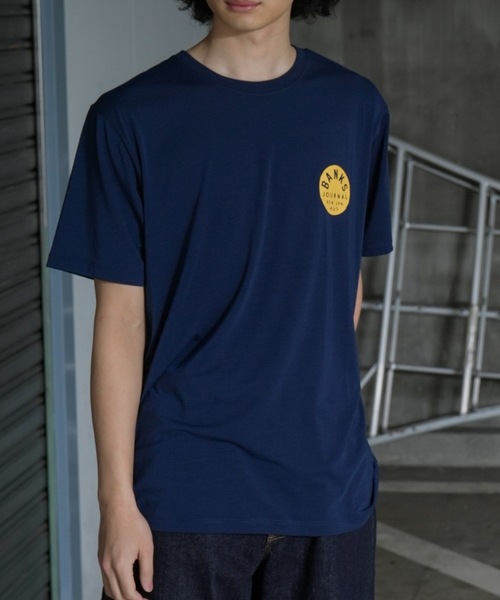 DESIGN TEE/BANKS(バンクス)バックブランドロゴプリントスタンダードフィット半袖カットソー（Tシャツ/カットソー）｜BANKS（バンクス）
