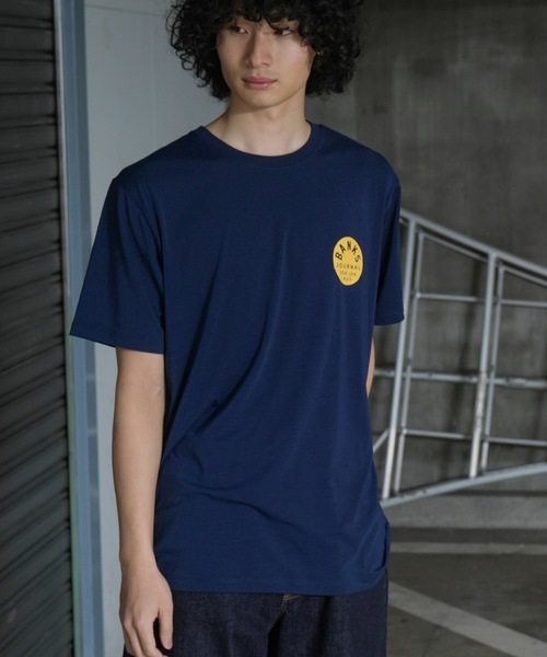 DESIGN TEE/BANKS(バンクス)バックブランドロゴプリントスタンダードフィット半袖カットソー（Tシャツ/カットソー）｜BANKS（バンクス）