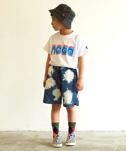 NCAA（エヌシーエーエー）の「【NCAA】別注プリントTee（80～120cm）（Tシャツ/カットソー・キッズ・ホワイト/ブラック/キナリ・90/120/80/110/100）」の16枚目の写真