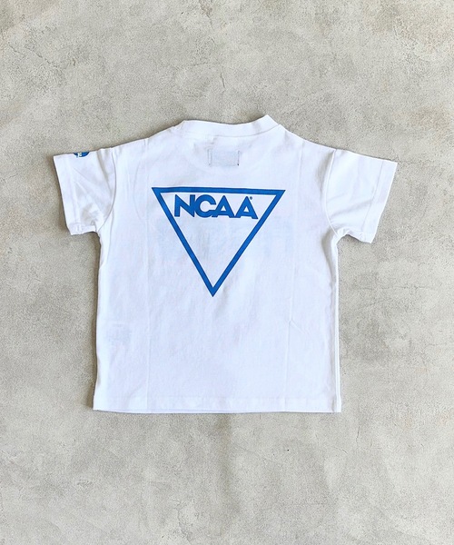 NCAA（エヌシーエーエー）の「【NCAA】別注プリントTee（80～120cm）（Tシャツ/カットソー・キッズ・ホワイト/ブラック/キナリ・90/120/80/110/100）」の6枚目の写真