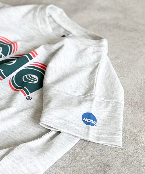 NCAA（エヌシーエーエー）の「【NCAA】別注プリントTee（80～120cm）（Tシャツ/カットソー・キッズ・ホワイト/ブラック/キナリ・90/120/80/110/100）」の9枚目の写真