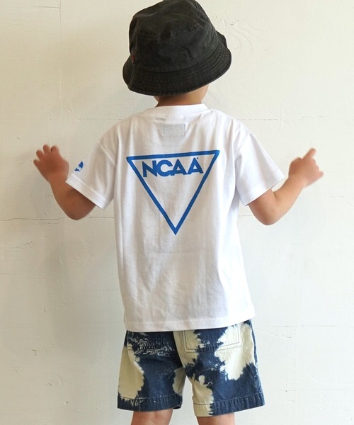 NCAA（エヌシーエーエー）の「【NCAA】別注プリントTee（80～120cm）（Tシャツ/カットソー・キッズ・ホワイト/ブラック/キナリ・90/120/80/110/100）」の20枚目の写真