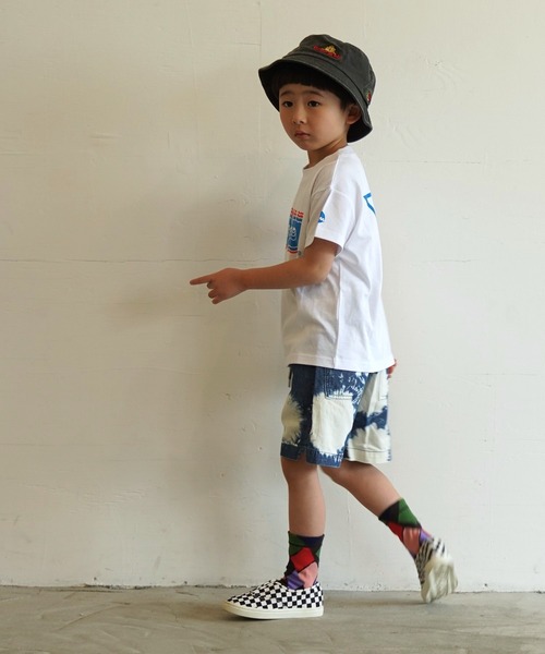 NCAA（エヌシーエーエー）の「【NCAA】別注プリントTee（80～120cm）（Tシャツ/カットソー・キッズ・ホワイト/ブラック/キナリ・90/120/80/110/100）」の18枚目の写真