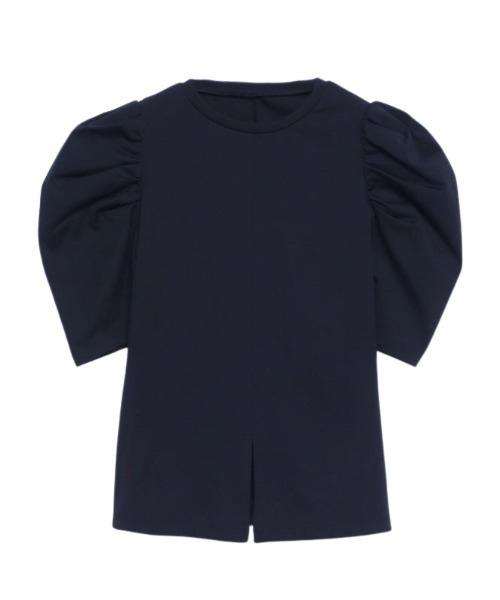 【anuans】ボリュームスリーブカットトップス アニュアンス anuans ボリュームスリーブカットトップス （WHITE