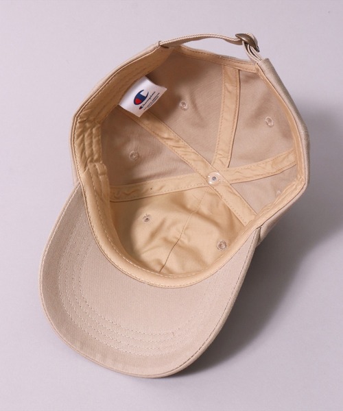 Champion（チャンピオン）の「(LF)【Champion】【キッズ】コットン ツイル & デニム ブランドロゴ 刺繍 キャップ（キャップ・キッズ・ダークインディゴブルー/ライトインディゴブルー/ネイビー/ラベンダー/ミント/ベージュ/ブラック/ライトピンク/グレイッシュブルー/オフホワイト・FREE）」の16枚目の写真