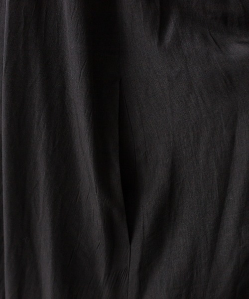 ear PAPILLONNER（イアパピヨネ）の「《羽織としても使える》ギャザーワンピース【SUM1 STYLE】（ワンピース・レディース・ブラック/モカ・FREE）」の19枚目の写真