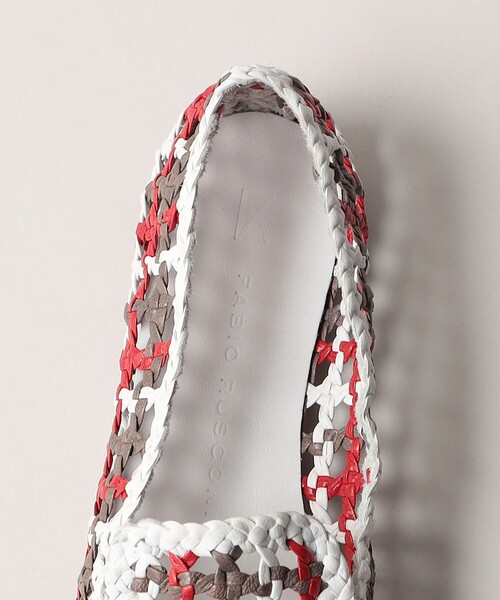 FABIO RUSCONI（ファビオルスコーニ）の「【別注】＜FABIO RUSCONI＞ARTHUR（スリッポン・レディース・ホワイト/ベージュ・37/36/35/38）」の13枚目の写真