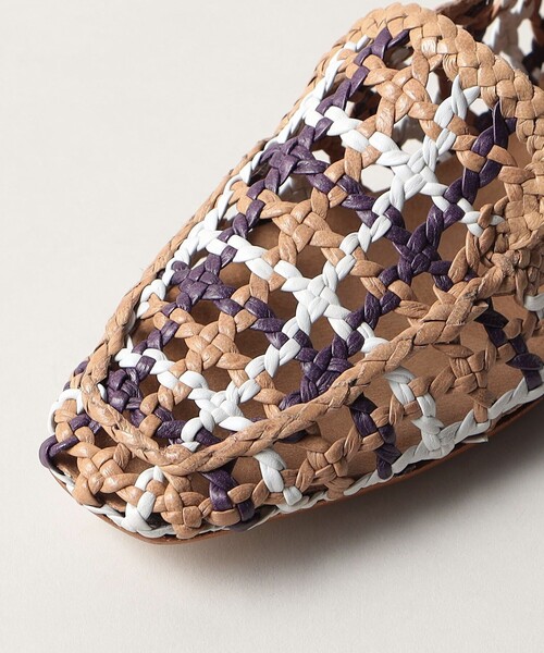 FABIO RUSCONI（ファビオルスコーニ）の「【別注】＜FABIO RUSCONI＞ARTHUR（スリッポン・レディース・ホワイト/ベージュ・37/36/35/38）」の4枚目の写真