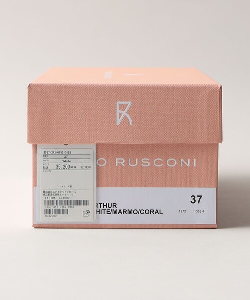 FABIO RUSCONI（ファビオルスコーニ）の「【別注】＜FABIO RUSCONI＞ARTHUR（スリッポン・レディース・ホワイト/ベージュ・37/36/35/38）」の7枚目の写真