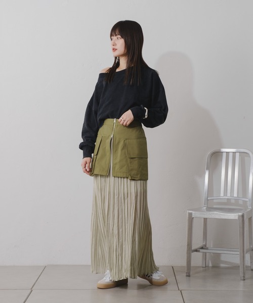 Kastane（カスタネ）の「【マルチウェイ】ツイルラップベルト（ベルト・レディース・ブラック/カーキ/ホワイト・FREE）」の17枚目の写真