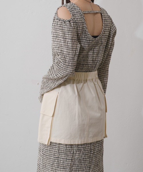 Kastane（カスタネ）の「【マルチウェイ】ツイルラップベルト（ベルト・レディース・ブラック/カーキ/ホワイト・FREE）」の7枚目の写真