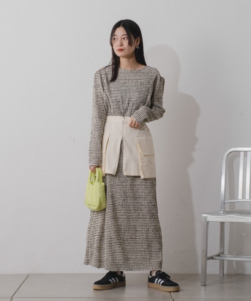 Kastane（カスタネ）の「【マルチウェイ】ツイルラップベルト（ベルト・レディース・ブラック/カーキ/ホワイト・FREE）」の11枚目の写真