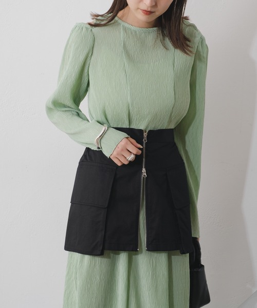 Kastane（カスタネ）の「【マルチウェイ】ツイルラップベルト（ベルト・レディース・ブラック/カーキ/ホワイト・FREE）」の5枚目の写真