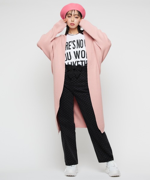 Narcissus(ナルシス)の「ドットデニムストレートパンツ(デニムパンツ・レディース・ブラック/ブルー・FREE)」の17枚目の写真
