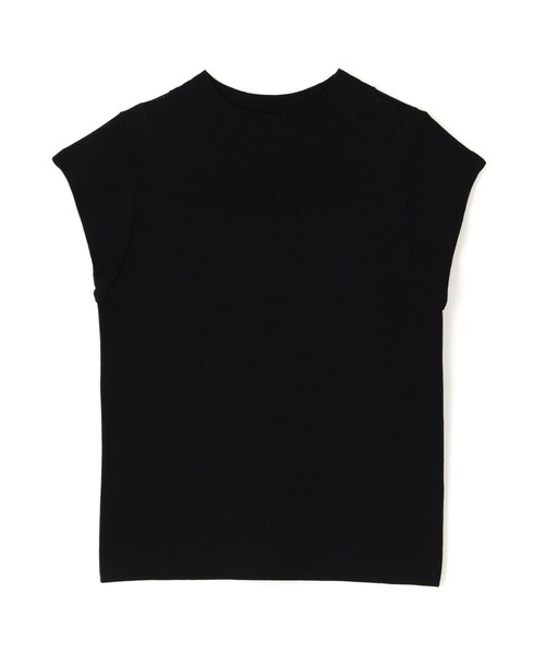 PROPORTION BODY DRESSING(プロポーションボディドレッシング)の「シアー切り替えニット / 1214170506(ニット/セーター・レディース・イエロー/ホワイト/ブラック・FREE)」の4枚目の写真