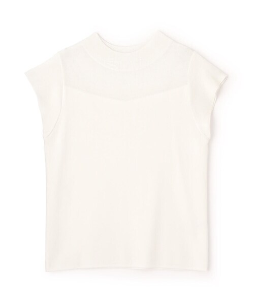 PROPORTION BODY DRESSING(プロポーションボディドレッシング)の「シアー切り替えニット / 1214170506(ニット/セーター・レディース・イエロー/ホワイト/ブラック・FREE)」の11枚目の写真