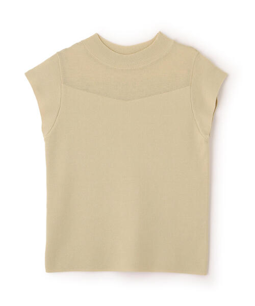 PROPORTION BODY DRESSING(プロポーションボディドレッシング)の「シアー切り替えニット / 1214170506(ニット/セーター・レディース・イエロー/ホワイト/ブラック・FREE)」の18枚目の写真