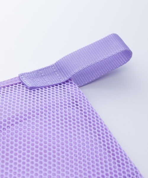 MARK'S（マークス）の「マルチポーチ･A4 バッグインバッグ/メッシュコレクション（ステーショナリー・レディース・アイボリー/ブルー/グレー/パープル/イエロー/ライトグリーン・FREE）」の9枚目の写真