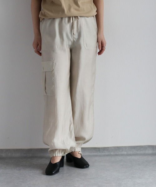 MAISON SPECIAL カーゴパンツ 「UNISEX」Layered Sheer Wide