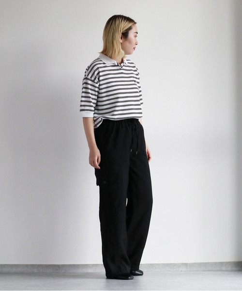 カーゴパンツ　ALEXIASTAM セール】Cargo Pants With Skirt /スカート付きカーゴパンツ
