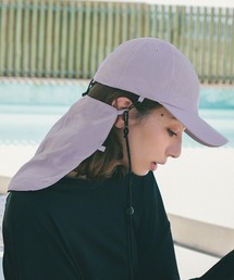 撥水冷感ネックカバー付きCAP