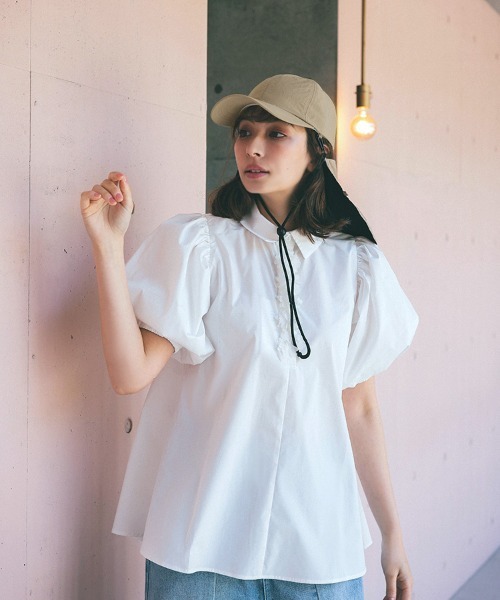 DONOBAN(ドノバン)の「撥水冷感ネックカバー付きCAP(キャップ・レディース・ライラック/ブラック/ベージュ・F)」の14枚目の写真