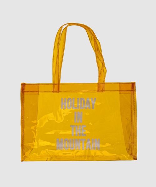 MOUNTAIN RESEARCH（マウンテンリサーチ）の「Clear Tote Bag（アウトドアグッズ・メンズ・ブルー/ゴールド/ピンク・FREE）」の3枚目の写真