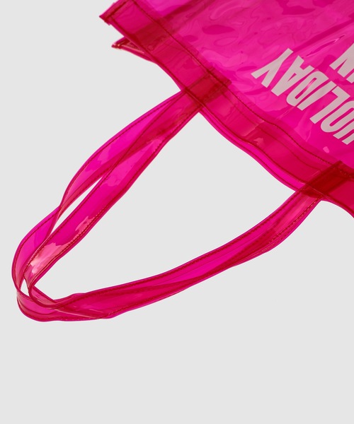 MOUNTAIN RESEARCH（マウンテンリサーチ）の「Clear Tote Bag（アウトドアグッズ・メンズ・ブルー/ゴールド/ピンク・FREE）」の5枚目の写真