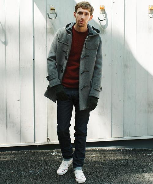 green label relaxing（グリーンレーベルリラクシング）の「□MLTN BASIC/ダッフルコート◆（ダッフルコート・メンズ・グレー/ネイビー・LARGE/MEDIUM/SMALL/X-LARGE）」の19枚目の写真